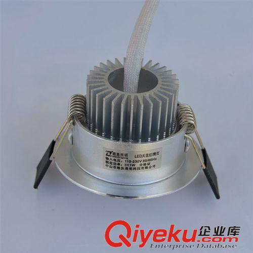 新款led天花燈 3w鋁合金節能型天花燈 家用型led天花燈廠家直銷