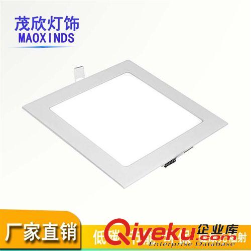 LED面板燈 方形led超薄面板燈天花燈LED天花燈 面板燈12W廠家直銷
