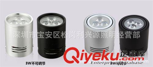 led明裝筒燈 明裝射燈3w5w7w9w12w客廳 店鋪吸頂筒燈免開孔原始圖片2