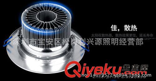 8寸18WLED筒灯  天花灯 LED灯具3W 7公分LED 射灯 厂家直销 批发原始图片3
