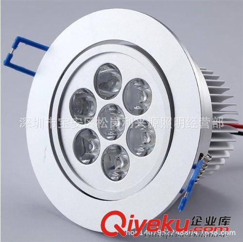 LED射燈3W 服裝店背景墻燈LED天花燈 筒燈全套 射燈工程特供燈