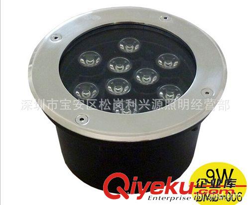 LED大功率埋地燈 嵌入式3W地埋燈 戶外廣場公園街道工程照明防水原始圖片2