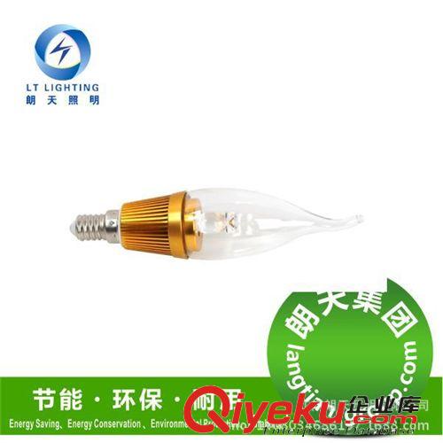 廚房餐廳燈飾朗天照明節(jié)能環(huán)保LED蠟燭燈尖泡220V原始圖片2