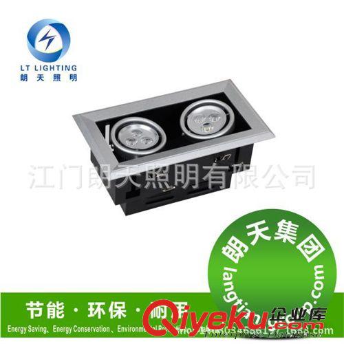 LED豆膽燈三頭射燈led商場服裝店射燈LED豆膽燈嵌入式吊頂射燈