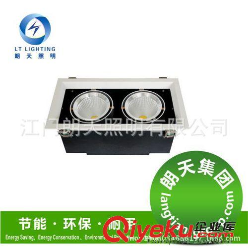 LED射燈豆膽燈5W*2雙頭節能高亮全套豆膽格柵射燈家居專場用燈原始圖片3