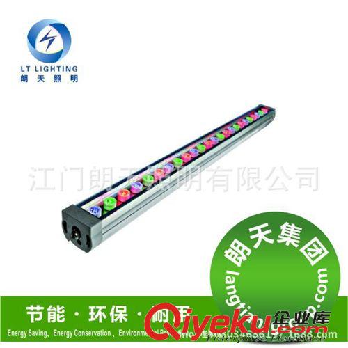 LED洗墻燈酒店 外墻 紅綠黃藍(lán)12條形燈線條燈射燈18W