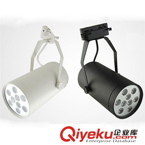 超亮led軌道射燈9w 導軌燈全套服裝店射燈工程照明筒燈滑軌燈tj原始圖片2