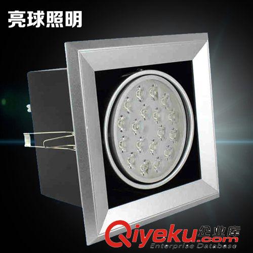 單頭LED格柵豆膽燈射燈7W 天花吸頂燈背景節能燈飾 廠家直銷