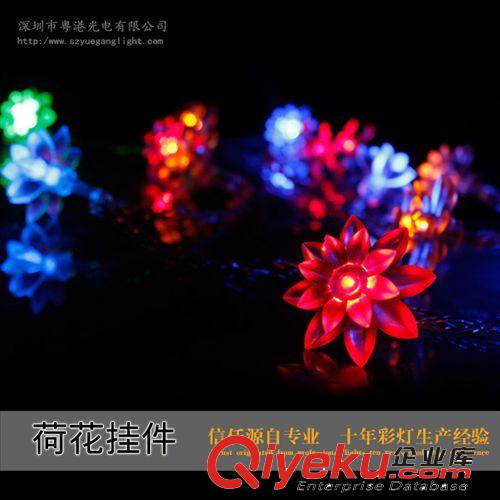 廠家生產(chǎn)直銷防水LED七彩圓球燈串