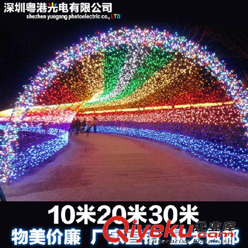LED滿天星110V美規燈串 彩燈閃燈串燈 戶外防水高亮 工廠直銷原始圖片3