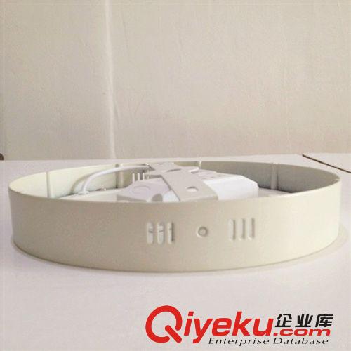 供應(yīng)新款led面板燈 明裝225MM/18W/2835貼片 側(cè)面發(fā)光直銷LED筒燈原始圖片2