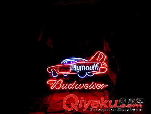 定制Plymouth Budweiser 百威 霓虹燈 酒吧燈 裝飾燈 廣告原始圖片2