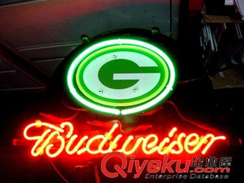 Bud NFL Greenbay packers 13"x8装饰灯 酒吧灯 夜店酒吧led定制