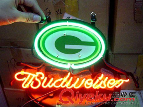 Bud NFL Greenbay packers 13"x8装饰灯 酒吧灯 夜店酒吧led定制