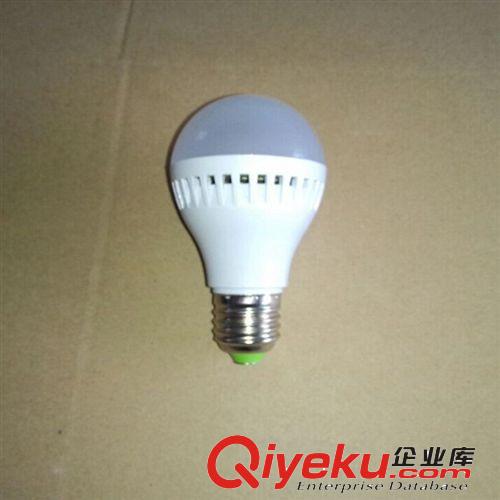 廠家批發微波感應LED塑料球泡 LED球泡 6WLED感應球泡