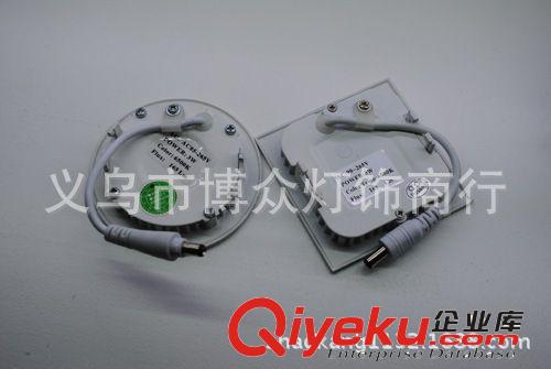 LED4寸面板燈2835面板燈方形面板燈暗裝面板燈12W原始圖片2