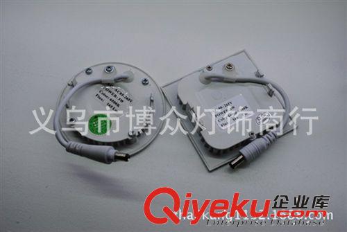 【供應】LED面板燈3寸圓 6W方平板燈廠家直銷批發原始圖片2