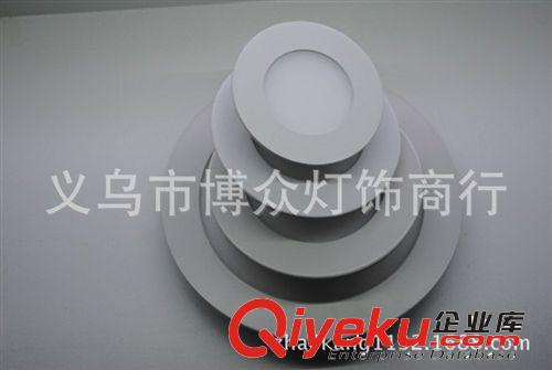 【供應】LED面板燈3寸圓 6W方平板燈廠家直銷批發原始圖片3