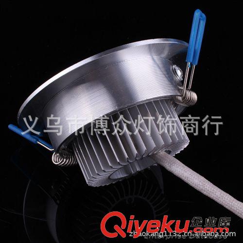 3*1WLED射燈廠家 LED天花射燈 LED天花筒燈 大功率天花燈原始圖片3