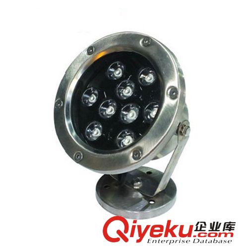 廠家直銷  LED水底燈水景燈景觀 射燈圓形可配dmx512遙控器