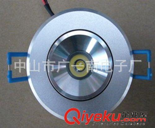 新款1w大功率led天花 led射燈 背景墻燈 高亮質保五年可配遙控器原始圖片2