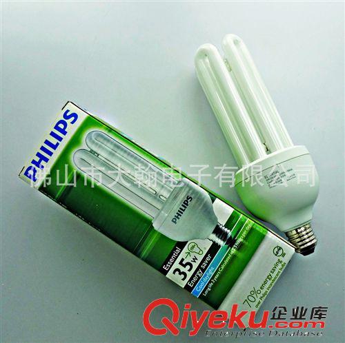 飛利浦自鎮流標準U型一體化35W電子節能燈原始圖片2