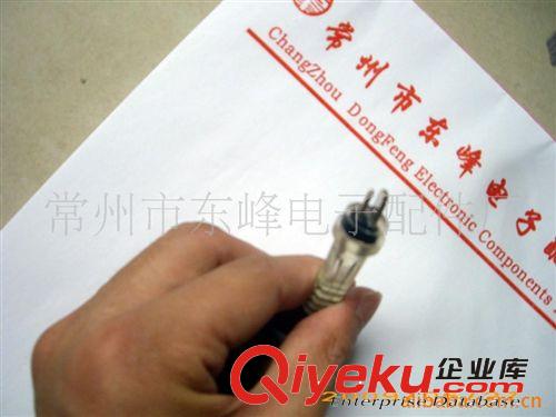 供應(yīng)透明防水公插(圖)/電源線原始圖片2