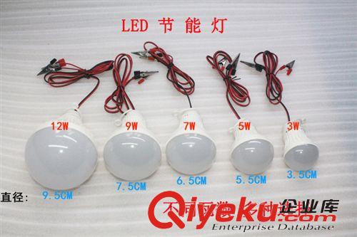 12vled燈泡12v led節(jié)能燈球泡太陽能低壓直流夜市地?cái)偀?4V照明燈原始圖片3