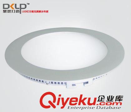 超薄超亮LED面板燈 圓形集成平板天花燈 廚衛專用節能面板燈原始圖片3