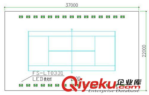 網(wǎng)球場傳統(tǒng)照明節(jié)能改造 網(wǎng)球場LED照明燈