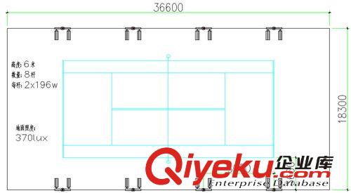 LED網(wǎng)球場照明燈/標(biāo)準(zhǔn)網(wǎng)球場LED照明燈布置方案/網(wǎng)球場專用照明燈