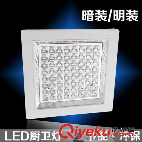 LED廚衛(wèi)燈 廠家直銷 質量穩(wěn)定 暗裝/明裝廚衛(wèi)燈 廚房/衛(wèi)生間燈具