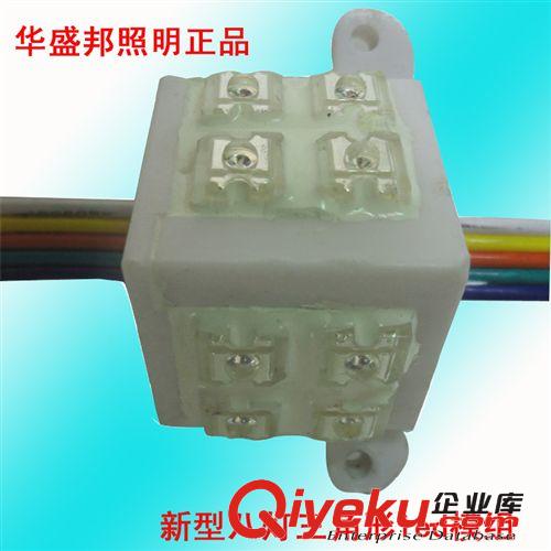 led模組廠家直銷 新型三角形八 8燈模組led 食人魚七彩LED模組批