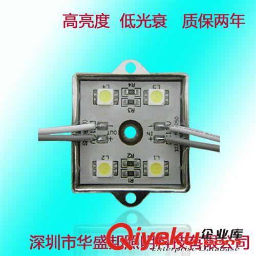 led5燈5050鐵殼防水模組廠家供應(yīng)LED5燈5050廣告發(fā)光模組藍景品質(zhì)