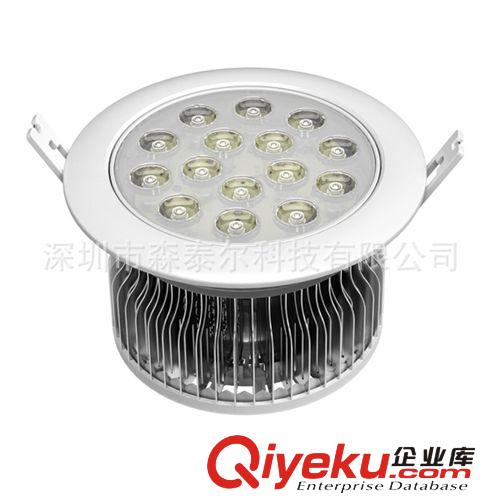 6寸 高亮度鰭片15W LED筒燈廠家直銷