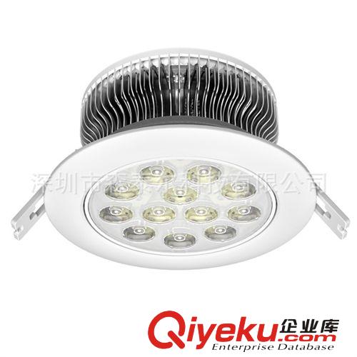 5寸 高亮度鰭片12W LED筒燈