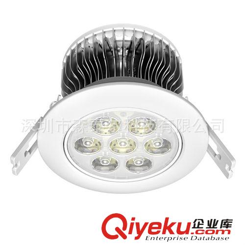 4寸 高亮度鰭片5W LED筒燈