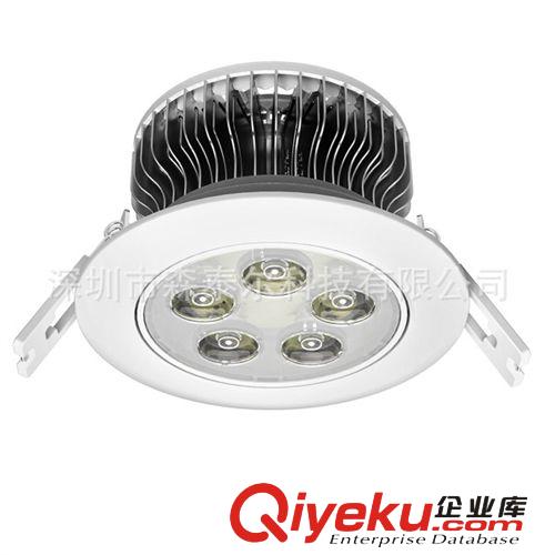 4寸 高亮度鰭片5W LED筒燈