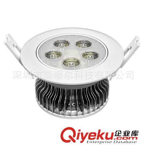 4寸 高亮度鰭片5W LED筒燈