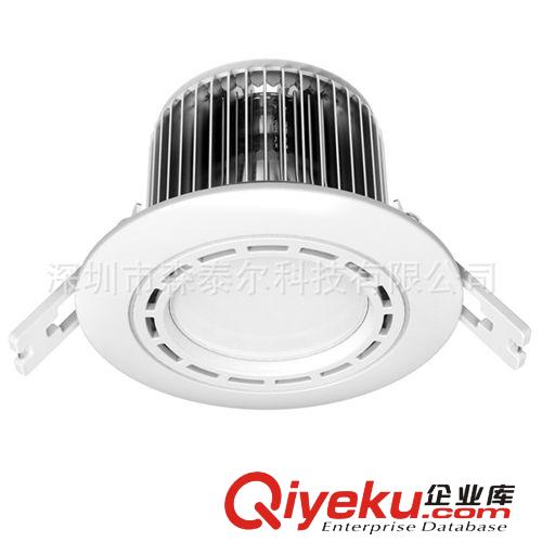 3寸 乳白罩高亮度鰭片3W LED筒燈 led燈具 led照明 照明燈具 led