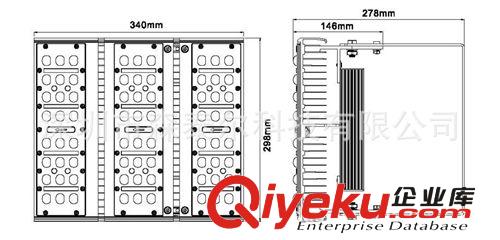 90W LED 隧道燈，AC85-277V, IP65,