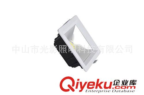 大功率COB方形筒燈 LED方形筒燈 防眩筒燈 古鎮(zhèn)筒燈 中山筒燈批發(fā)原始圖片3