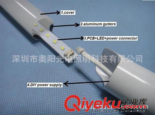 T8LED日光燈管 8W0.6M TUV/UL認證 UL LED TUBE