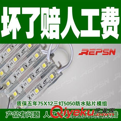 質保三年25X05MINI精品字防水白光貼片模組，瑞普森白光LED模組