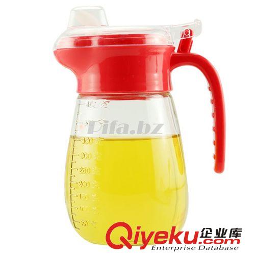 振兴油壶玻璃 防漏控量酱醋油瓶 厨房定量调料瓶 调味瓶罐450ML