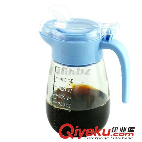 振兴油壶玻璃 防漏控量酱醋油瓶 厨房定量调料瓶 调味瓶罐450ML