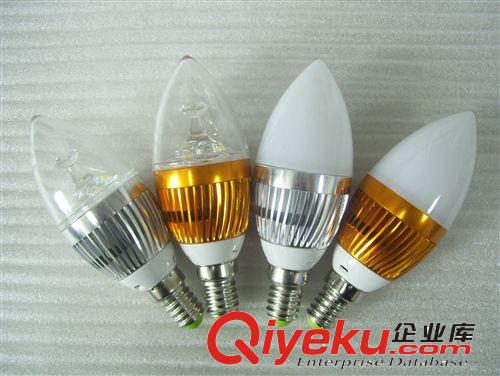 LED燭泡 4WLED尖泡 led蠟燭燈（低價格，高品質）LED 拉尾