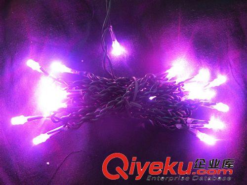 廠家直銷 10米100燈粉紅常亮可連接圣誕LED防水星星燈串滿天星原始圖片2