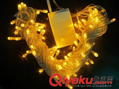 10米100燈黃光常亮可連接LED星星燈串