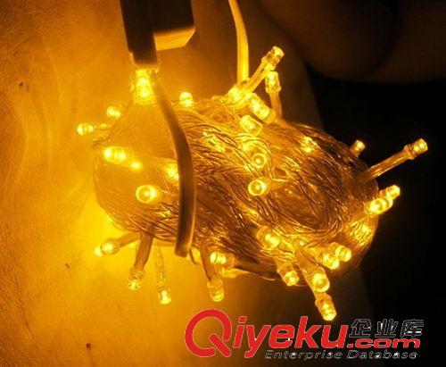 10米100燈黃光常亮可連接LED星星燈串